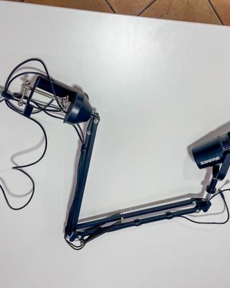 Shure MV7 Microfono USB + XLR per Podcast/Stream