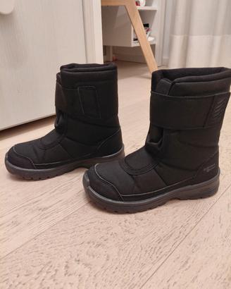 Stivali Neve Quechua SH100 Neri Tg 33 Impermeabili