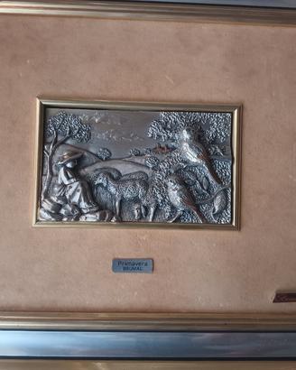 Quadro in Argento 925 "Primavera" Brumal  Malizia