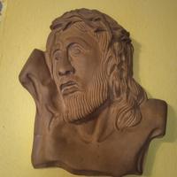 scultura in legno vintage