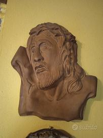 scultura in legno vintage