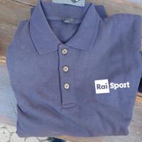 MAGLIA felpa  UOMO logo Rai maniche lunghe tg. L