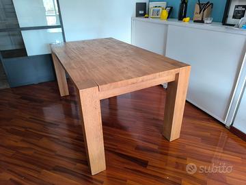 Tavolo legno massello 90x160