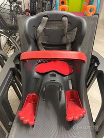 seggiolino bici anteriore e gancio