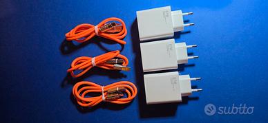 Set di 3 Caricatori Rapidi 67w + 3 Cavi USB-C