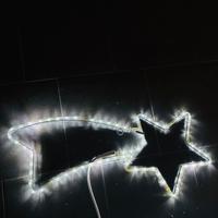 Stella cadente Natale da esterno