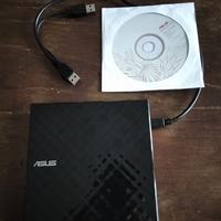 Lettore/masterizzatore esterno CD/DVD Asus per Pc