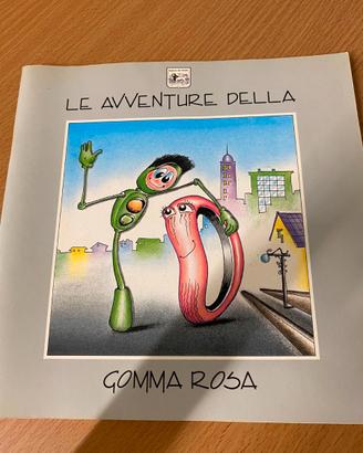 Libro per bambini Le avventure della gomma rosa