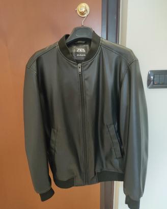 Giacca effetto pelle uomo Zara taglia M 