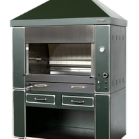 Camino girarrosto a gas professionale