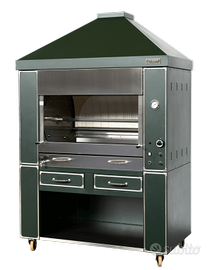 Camino girarrosto a gas professionale