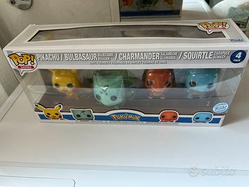 Funko pop pokemon 4 starters