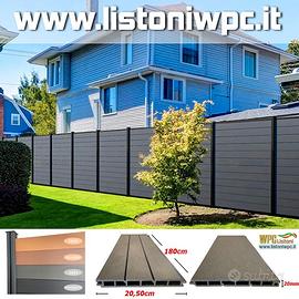 Listoni doghe recinto WPC stock legno composito