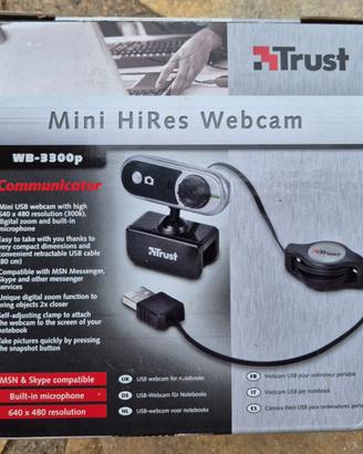 Webcam Trust Mini Hi-Res WB-3300p 640 x 480 pixel