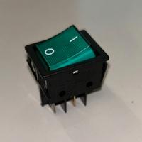 Interruttore bipolare luminoso verde 16 A