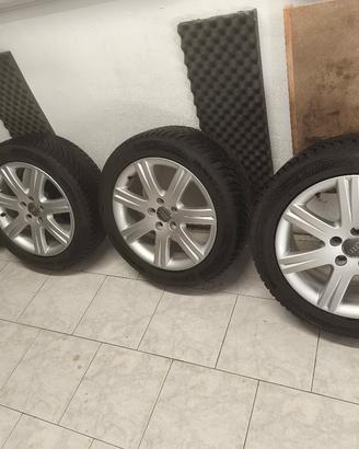 Cerchi originali Audi 17” 5x112 + gomme invernali 