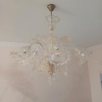 2 lampadari in vetro di murano