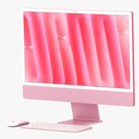 Apple iMac 24 chip M4 16ram 256ssd Rosa