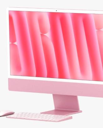 Apple iMac 24 M4/16/256 Rosa Nuovo! Casa&Ufficio
