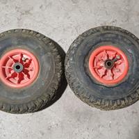 Ruote pneumatiche per carrello diametro 26 cm