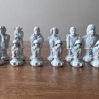 Star Wars - pezzi scacchi bianchi