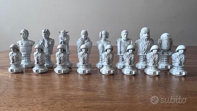 Star Wars - pezzi scacchi bianchi