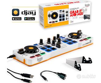kit consolle dj  djay mix Hercules 