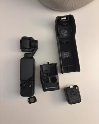 DJI Osmo Pocket 3 + Filtro ND Neewer + Cage