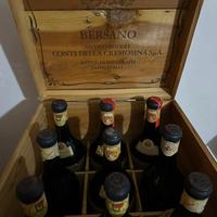 Cassetta vino Bersano vintage 9 Bottiglie