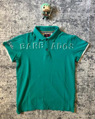 Polo Robe di Kappa Verde Smeraldo - Taglia S