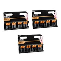 Duracell Simply Alcaline Stilo AA  Blister 24 Batt