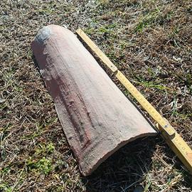 gruppo di  nr. 4 tegola coppo e multipli