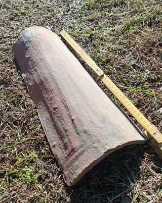 gruppo di  nr. 4 tegola coppo e multipli