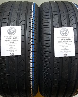 2 GOMME 255 45 20 PIRELLI A73938