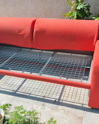 Divano letto con 2° letto estraibile