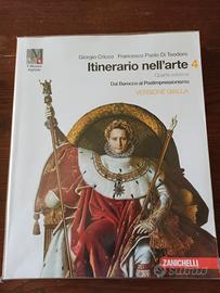 Libro Itinerario nell'arte 4 scuola superiore