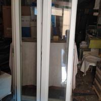 finestra in pvc con controtelaio