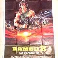 Rambo 2 La Vendetta - Manifesto Cinema (1985)