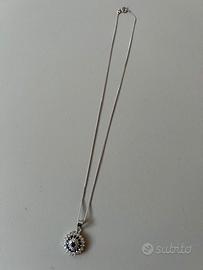 Collana Girocollo a rosetta Originale Anni 60