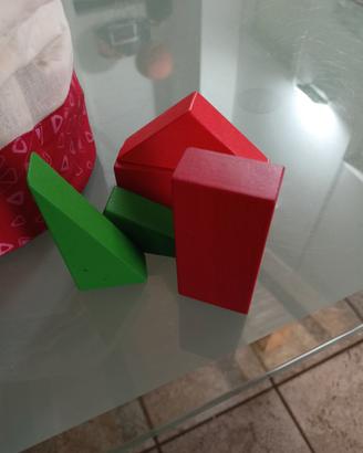 giochi blocchi in legno