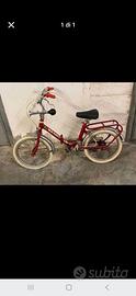 Bicicletta in ferro per bimba