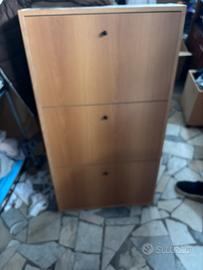 Scarpiera a 3 ante