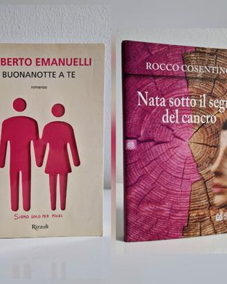 promo lotto 2 romanzi italiani come nuovi libri