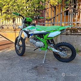PITBIKE THUNDER 125cc ruote 17/14 GREEN