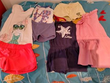 Vestiti bambina vari modelli