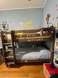 Letto a castello e materassi