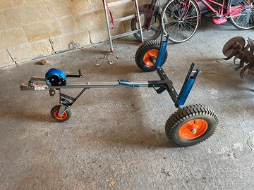 Carrello per trasporto motozappa non omologato