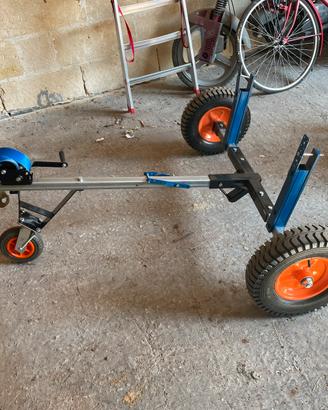 Carrello per trasporto motozappa non omologato