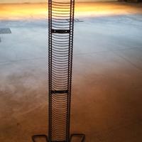 Porta CD in metallo, neri