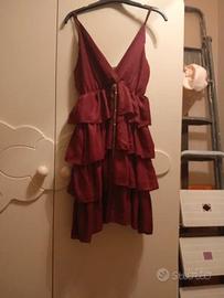 Vestito corto Low Design lurex tg. unica